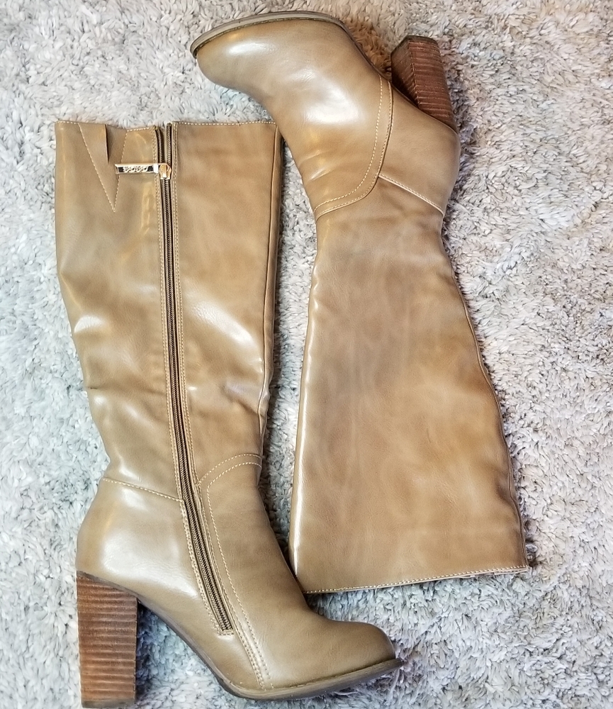 DbDk Fleece lined Tan Boots